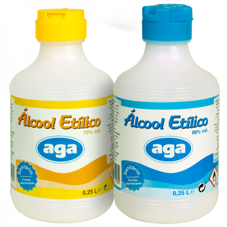 ALCOOL ETILICO 96% 250ml